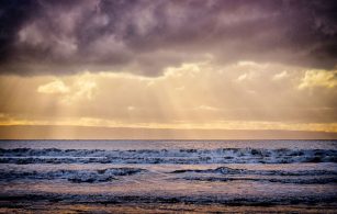 Golden Rays On The Severn Seas - Featured